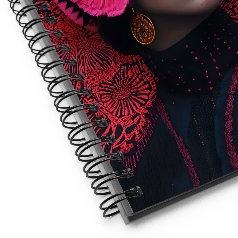 Ornate Tribal Gaze 
 Spiral Notebook | 140 pages