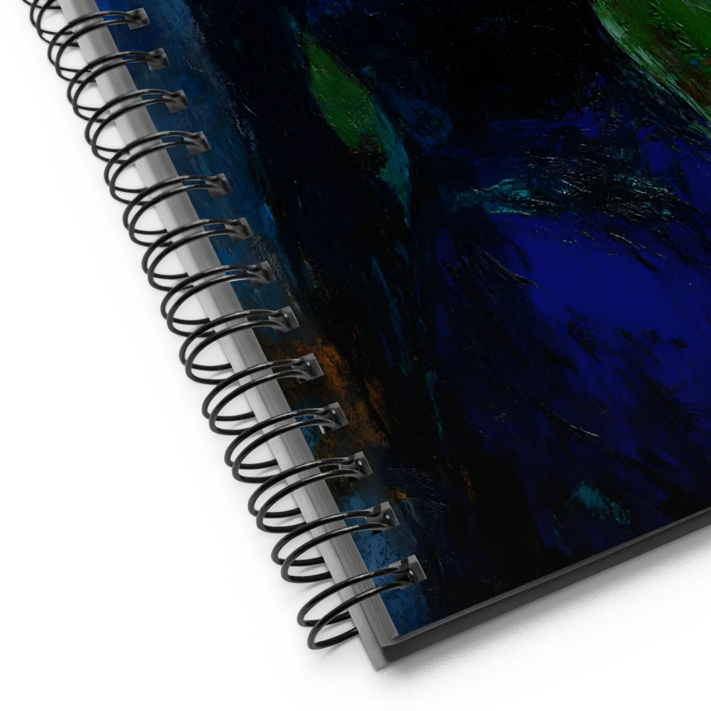 Expressionist Woman Portrait 
 Spiral Notebook | 140 pages