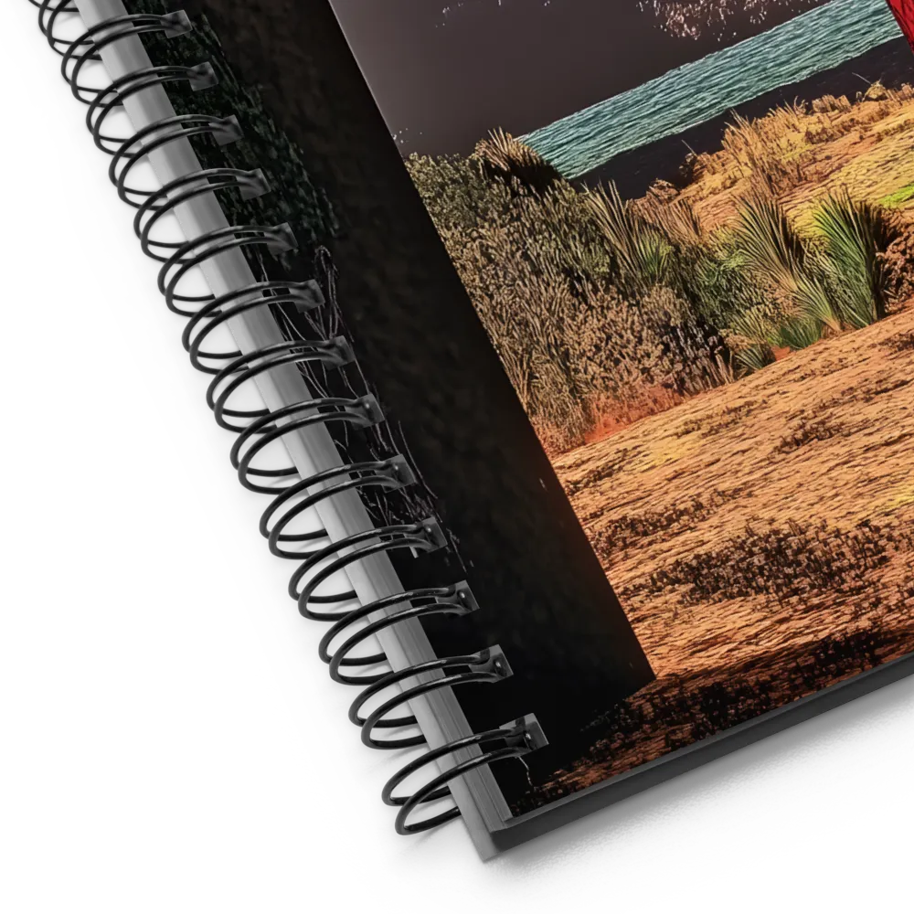 Red Canyon Horizon 
 Spiral Notebook | 140 pages