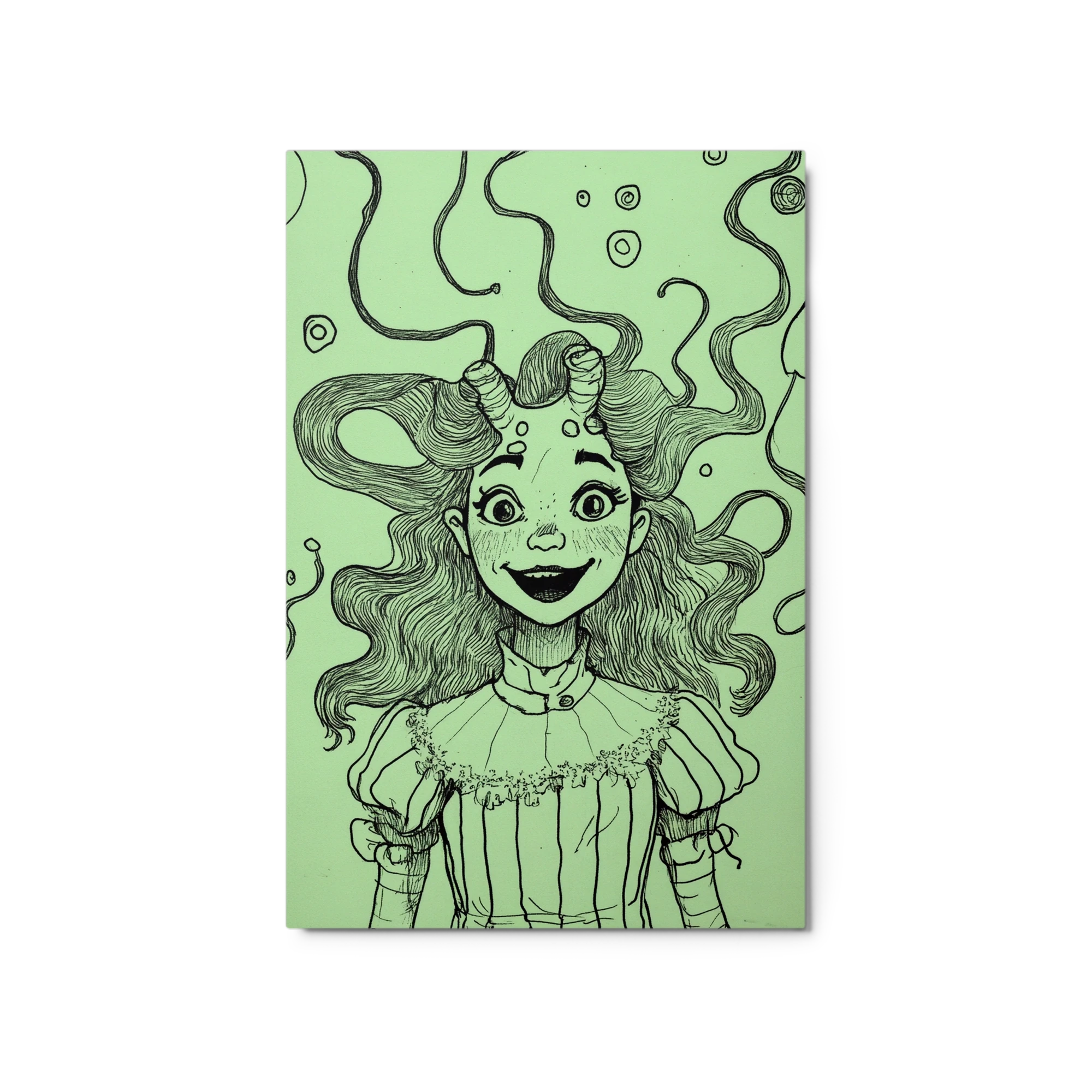 Monstrous Girl Illustration