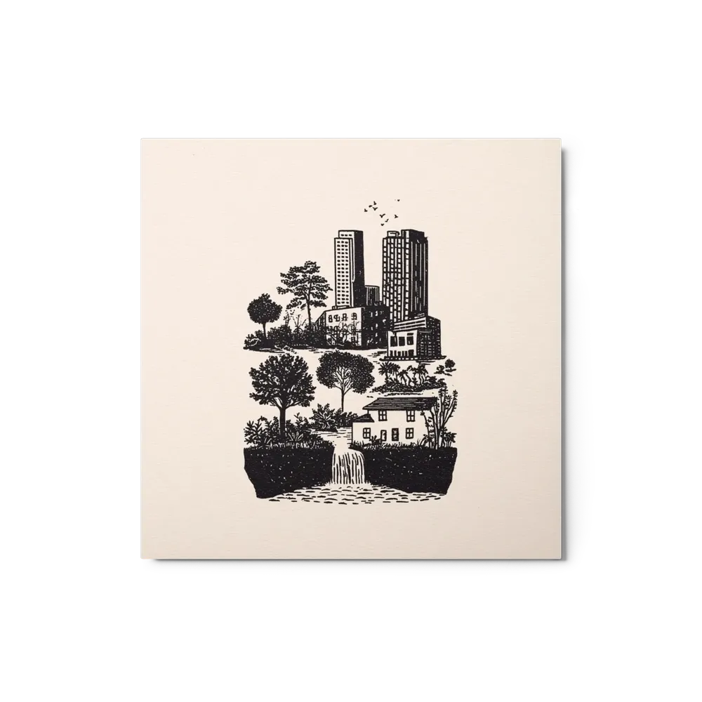 City and Countryside | Art Print