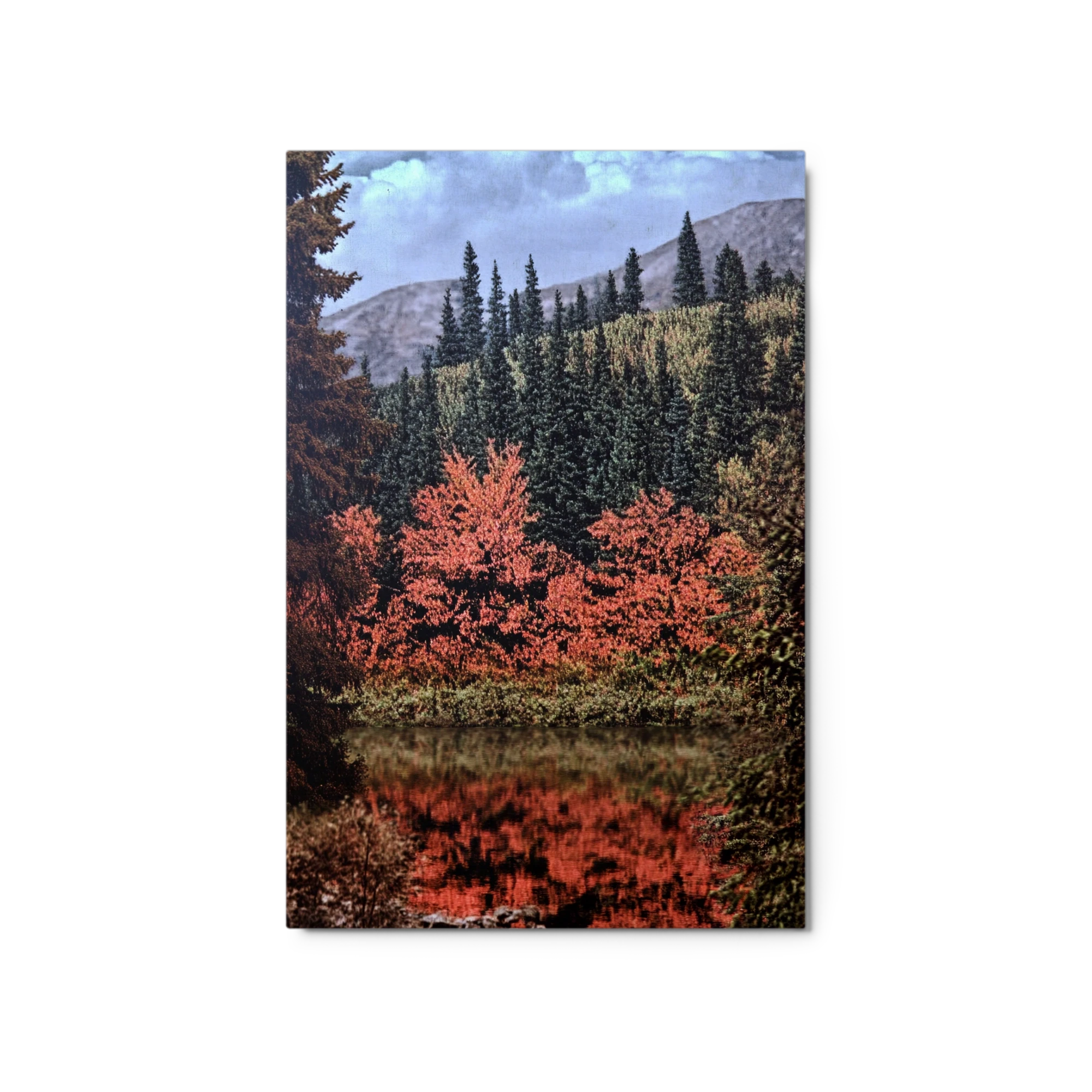 Autumn Landscape with Reflections