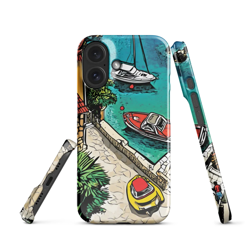 Mediterranean Inlet Scene 
 iPhone 16 Pro Max | Tough Case