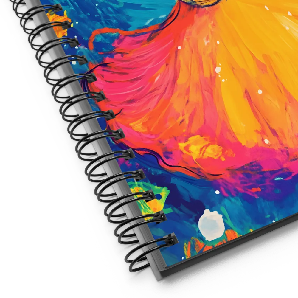 Joyful Underwater Dance 
 Spiral Notebook | 140 pages
