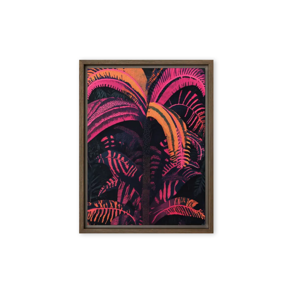 Neon Jungle Palms | Art Print