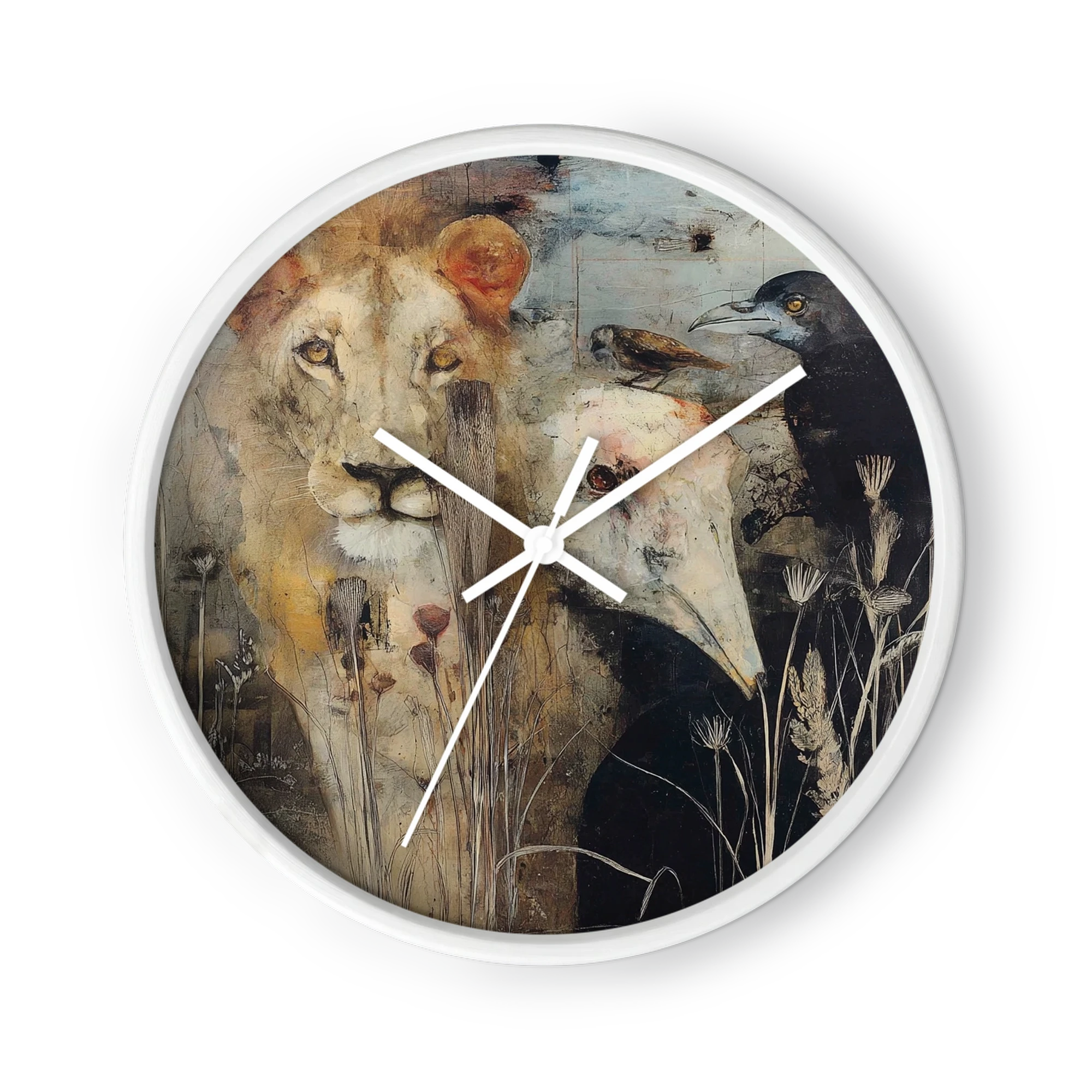Lion and Raven Study