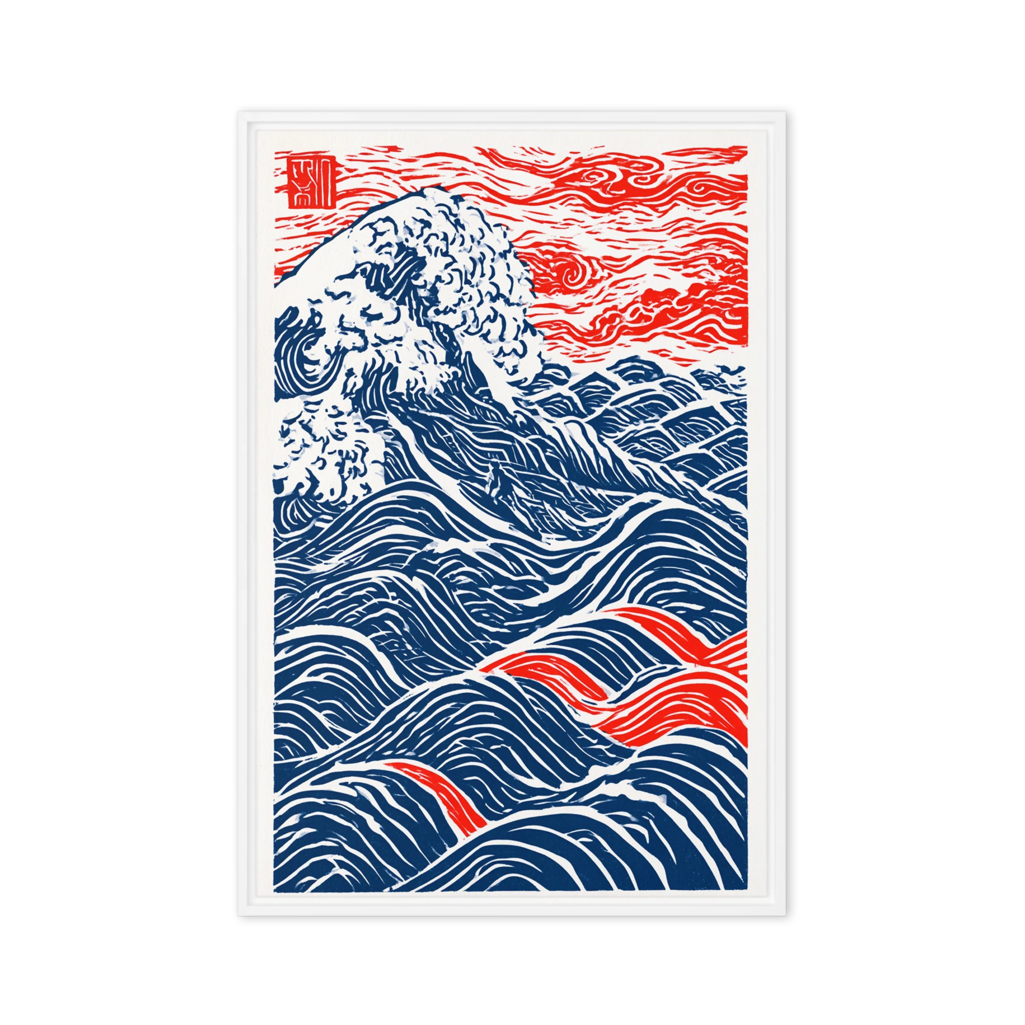 Crimson Horizon Wave