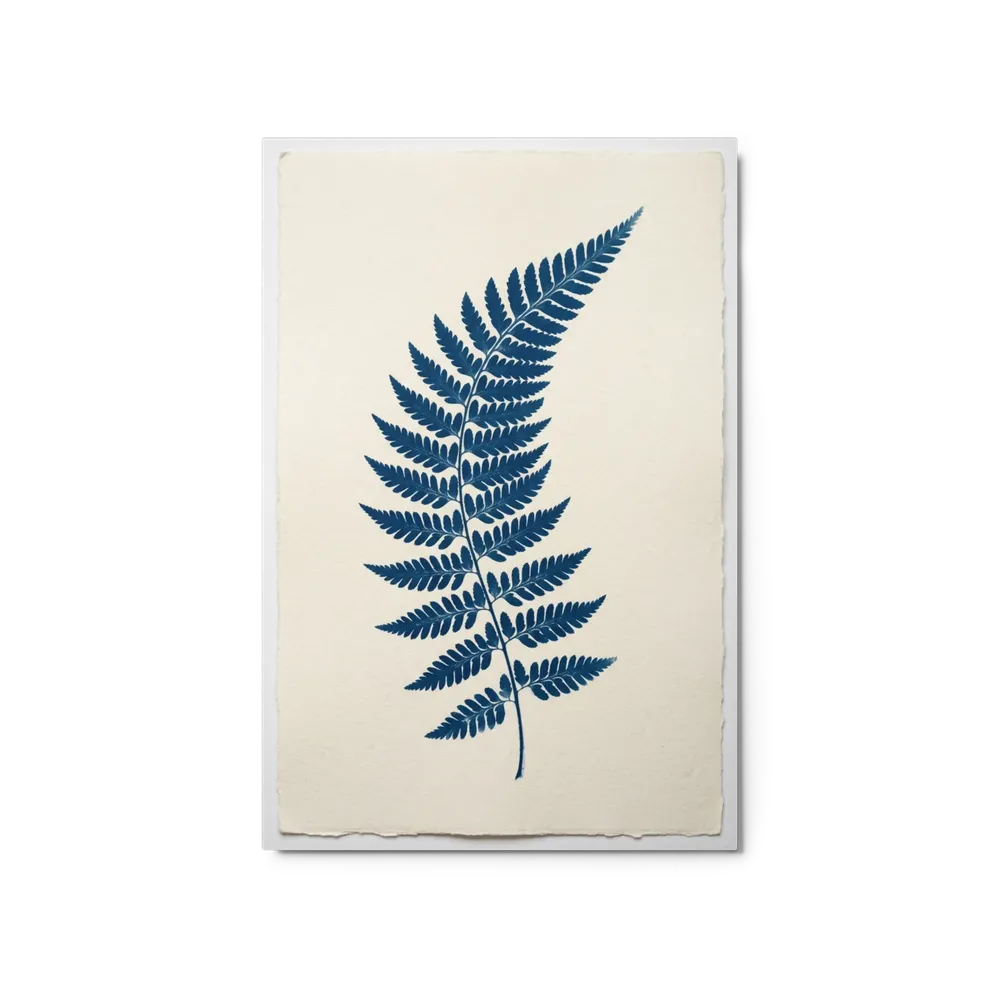 Prussian Blue Fern | Art Print