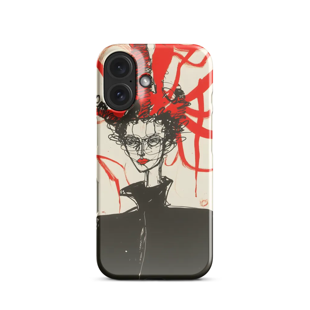 Abstract Ink Portrait 
 iPhone 11 Pro | Snap Case
