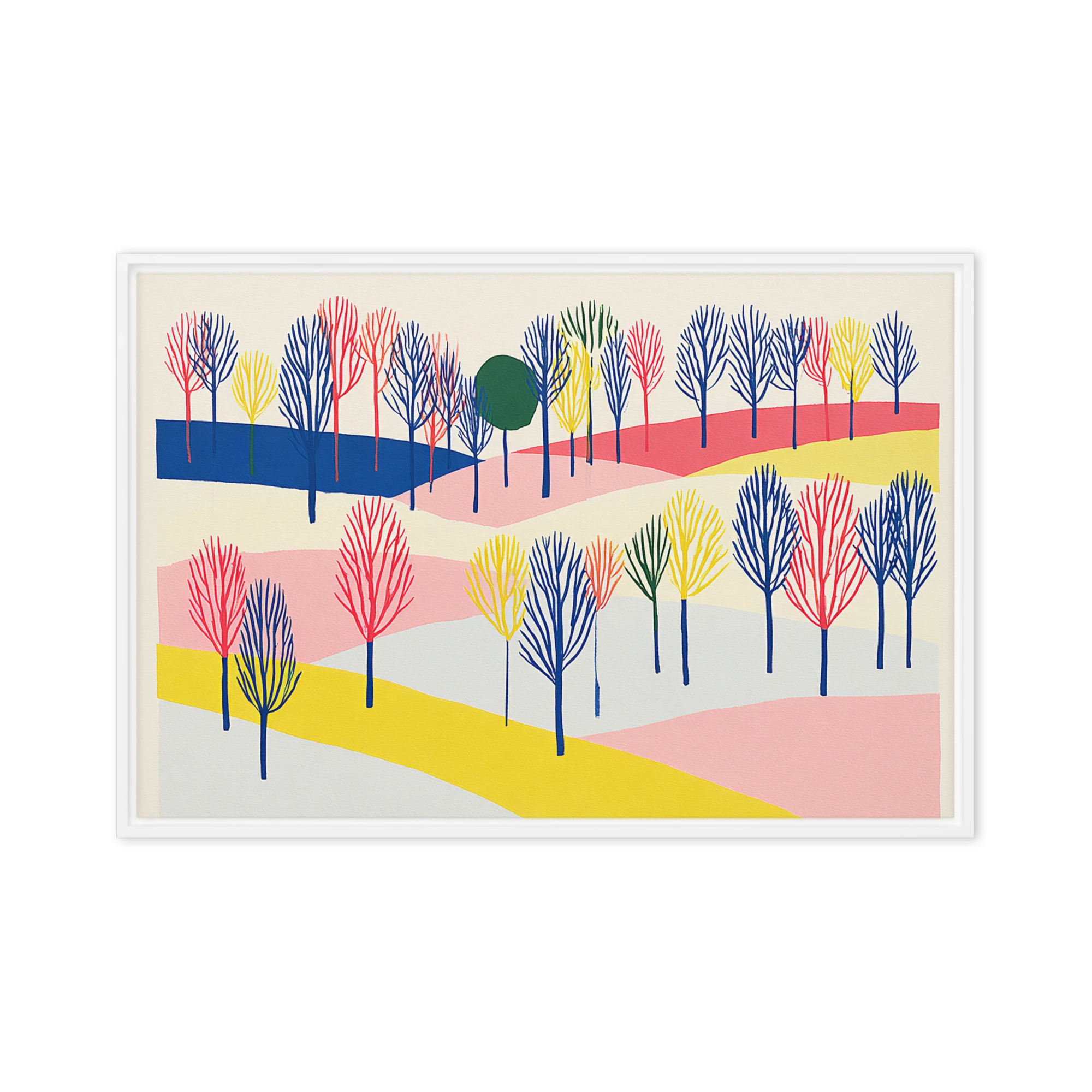 Pastel Hills | Art Print