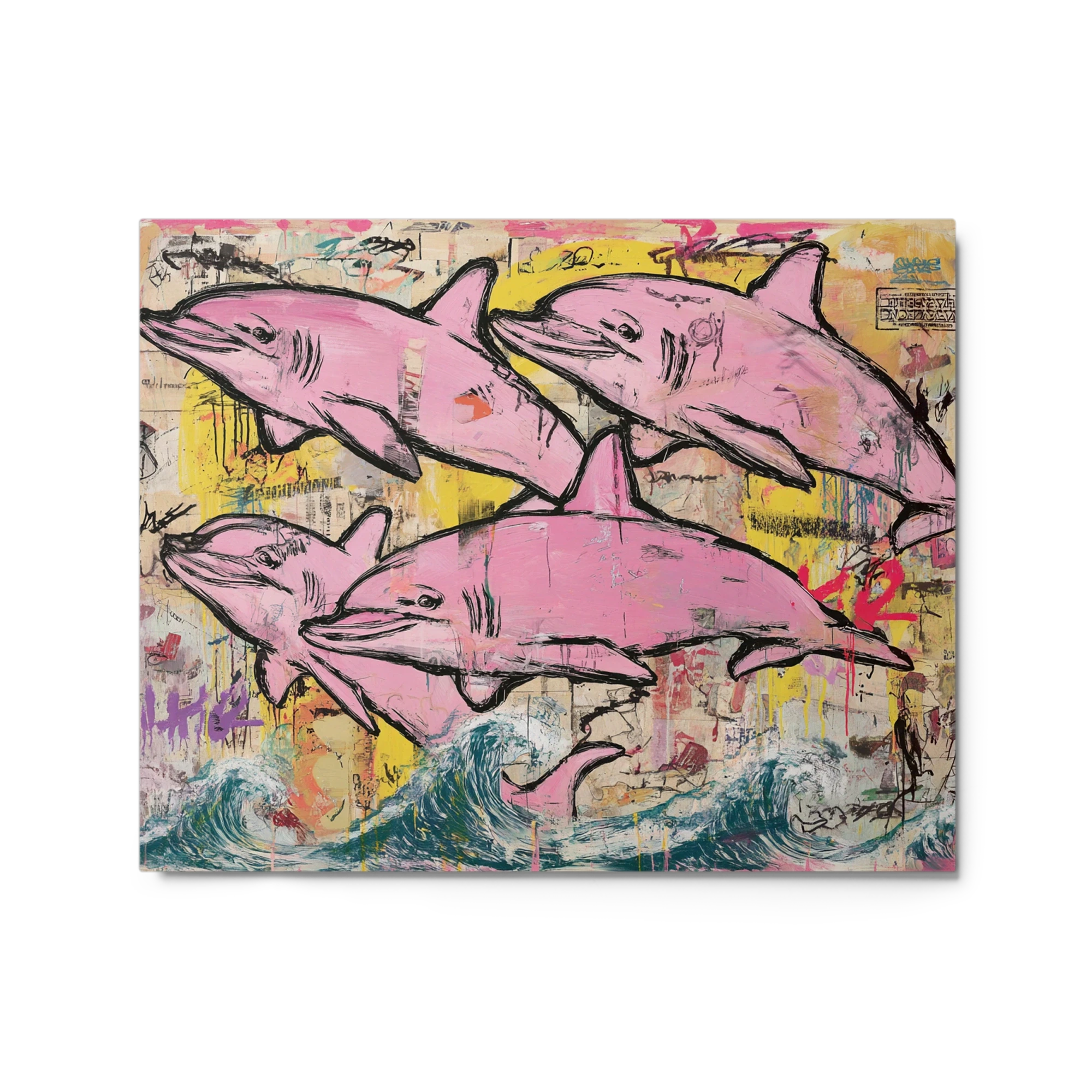 Pink Dolphins in Motion