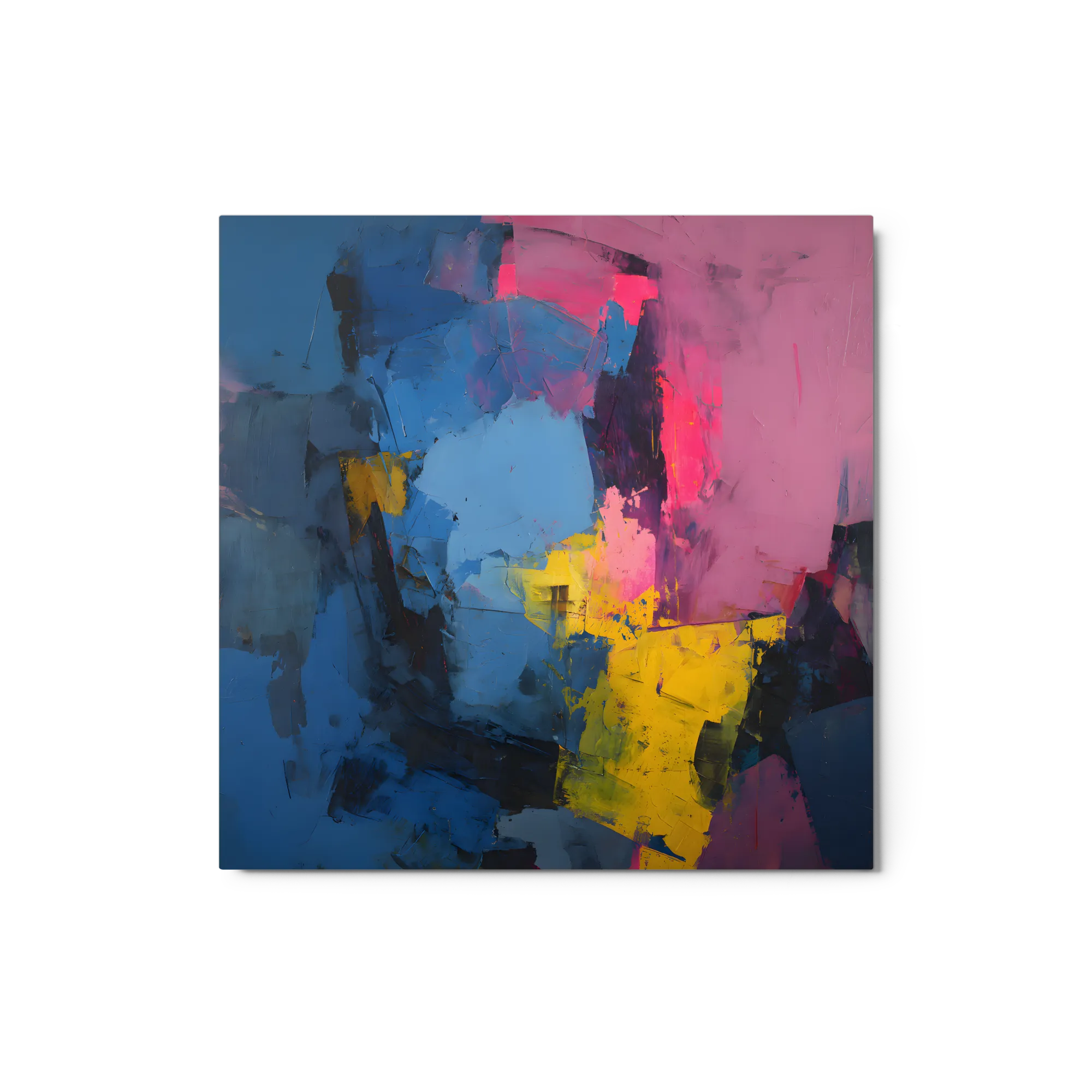 Luminous Contrast 
 Canvas with White Frame