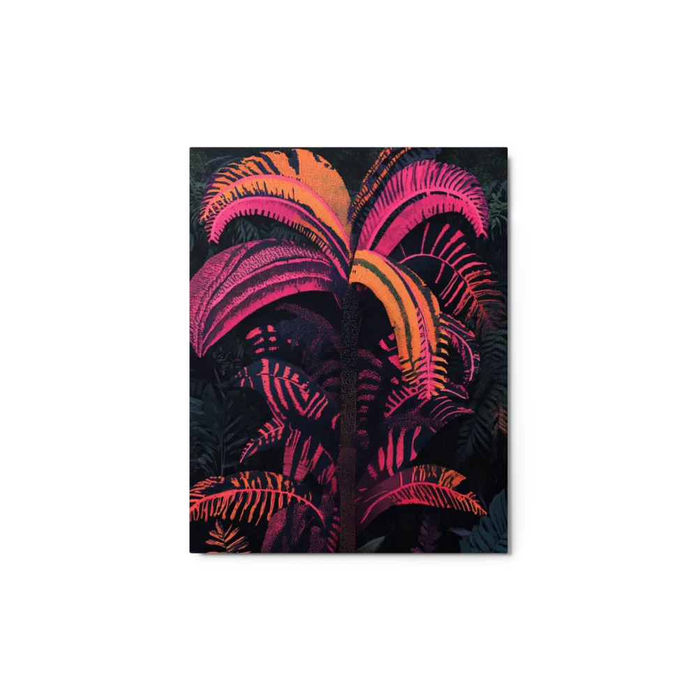 Neon Tropical Palm