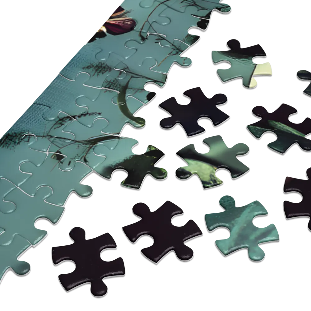 Flora and Flutter 
 Jigsaw Puzzle in Tin Box
