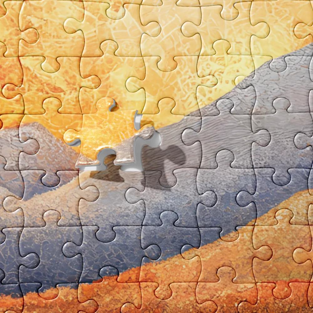 Golden Hour Peaks 
 Jigsaw Puzzle