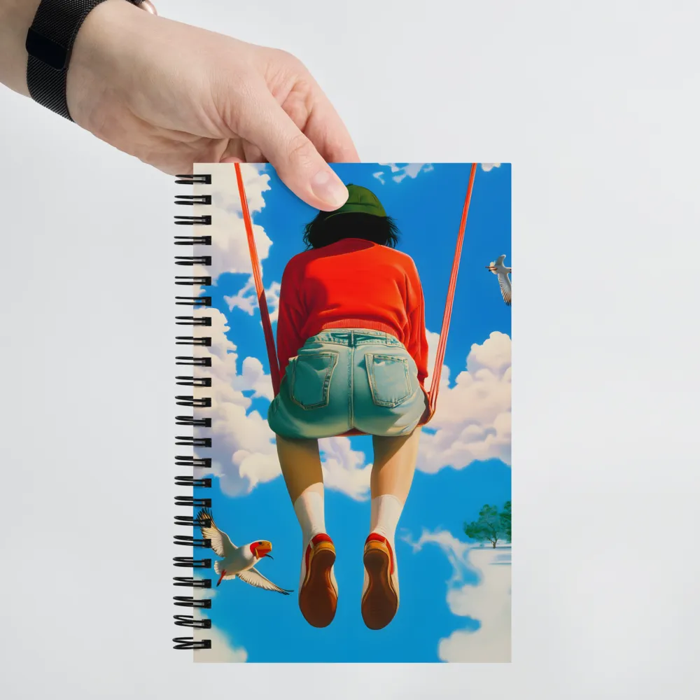 Freedom in the Sky 
 Spiral Notebook | 140 pages