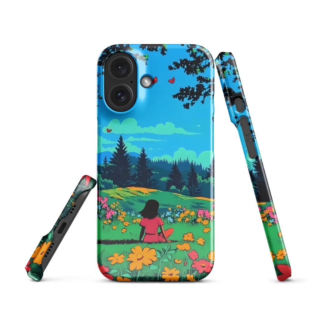 Vibrant Meadow Solitude 
 iPhone 16 | MagSafe® Tough Case