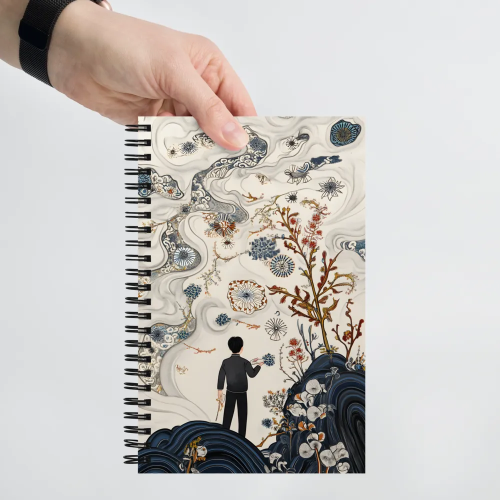 Whispers of the Flow 
 Spiral Notebook | 140 pages