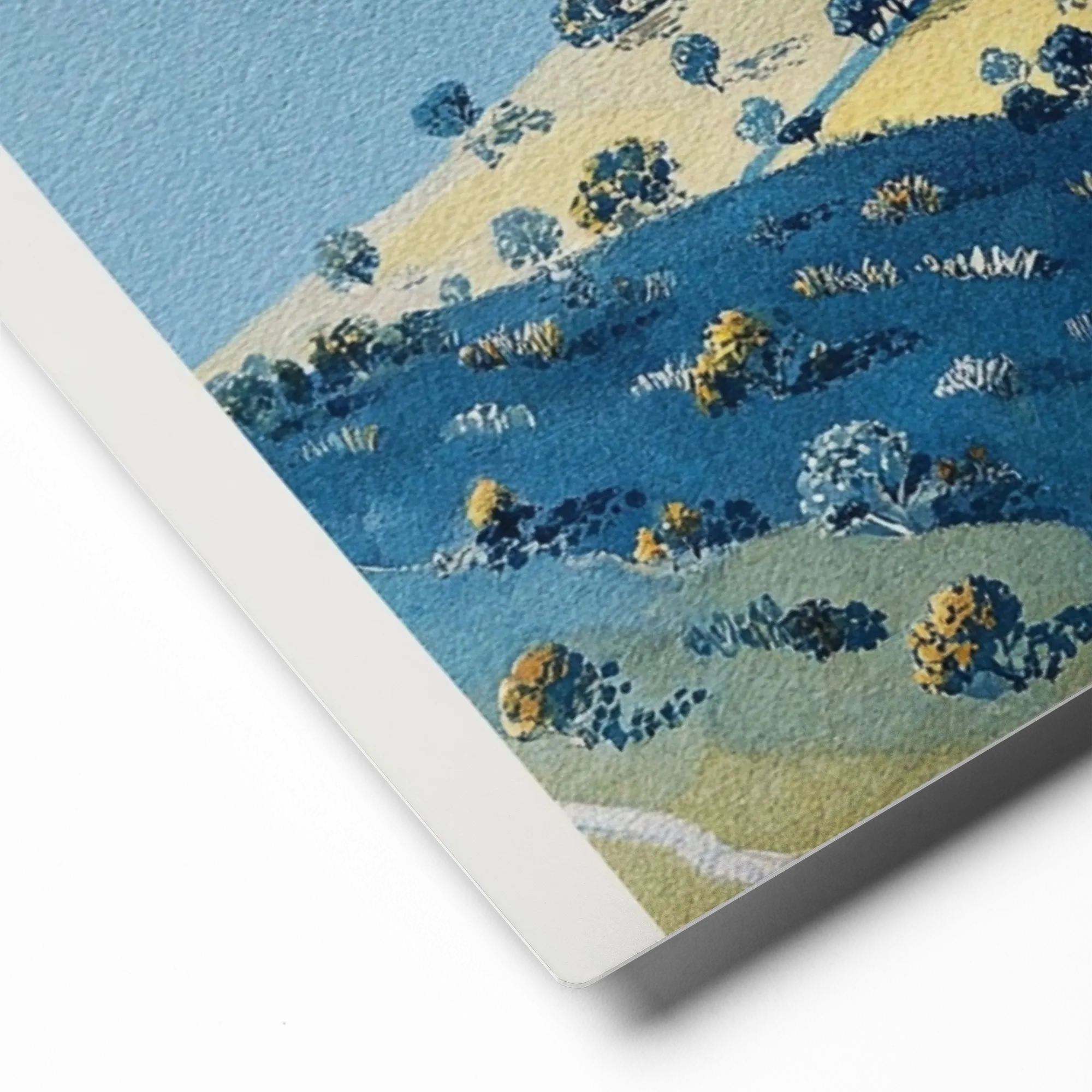 Pastel Hillside at Dusk | Art Print