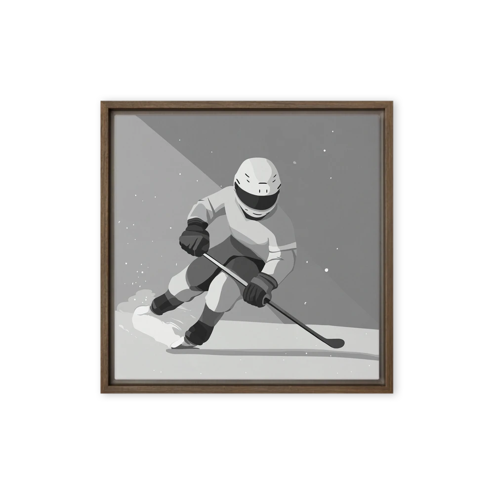 Dynamic Hockey Player | Art Print