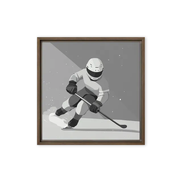 Dynamic Hockey Player | Art Print