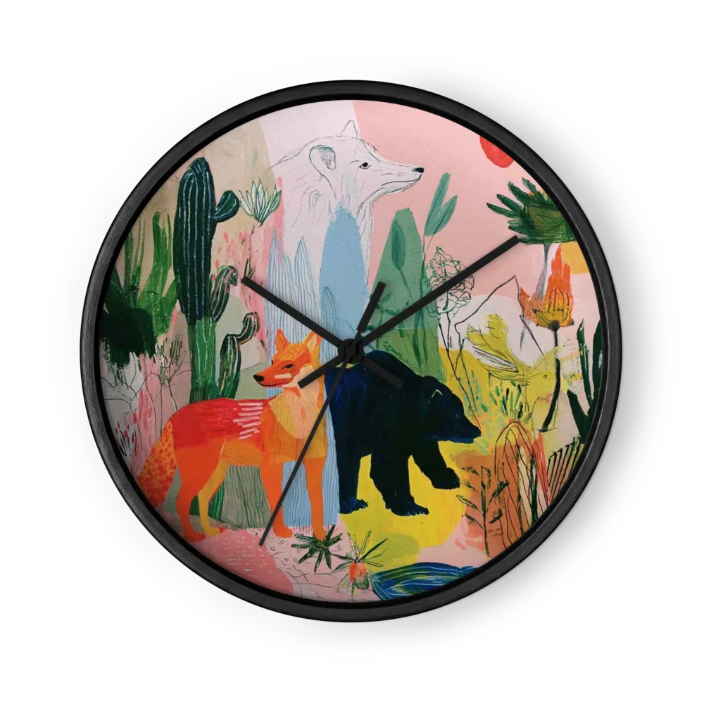 Bewakers van het Bos | Wandklok
