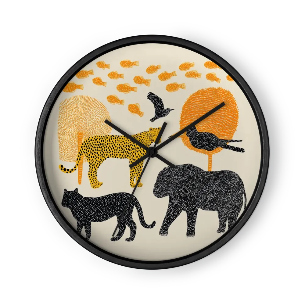 Jungle Harmony | Wall Clock