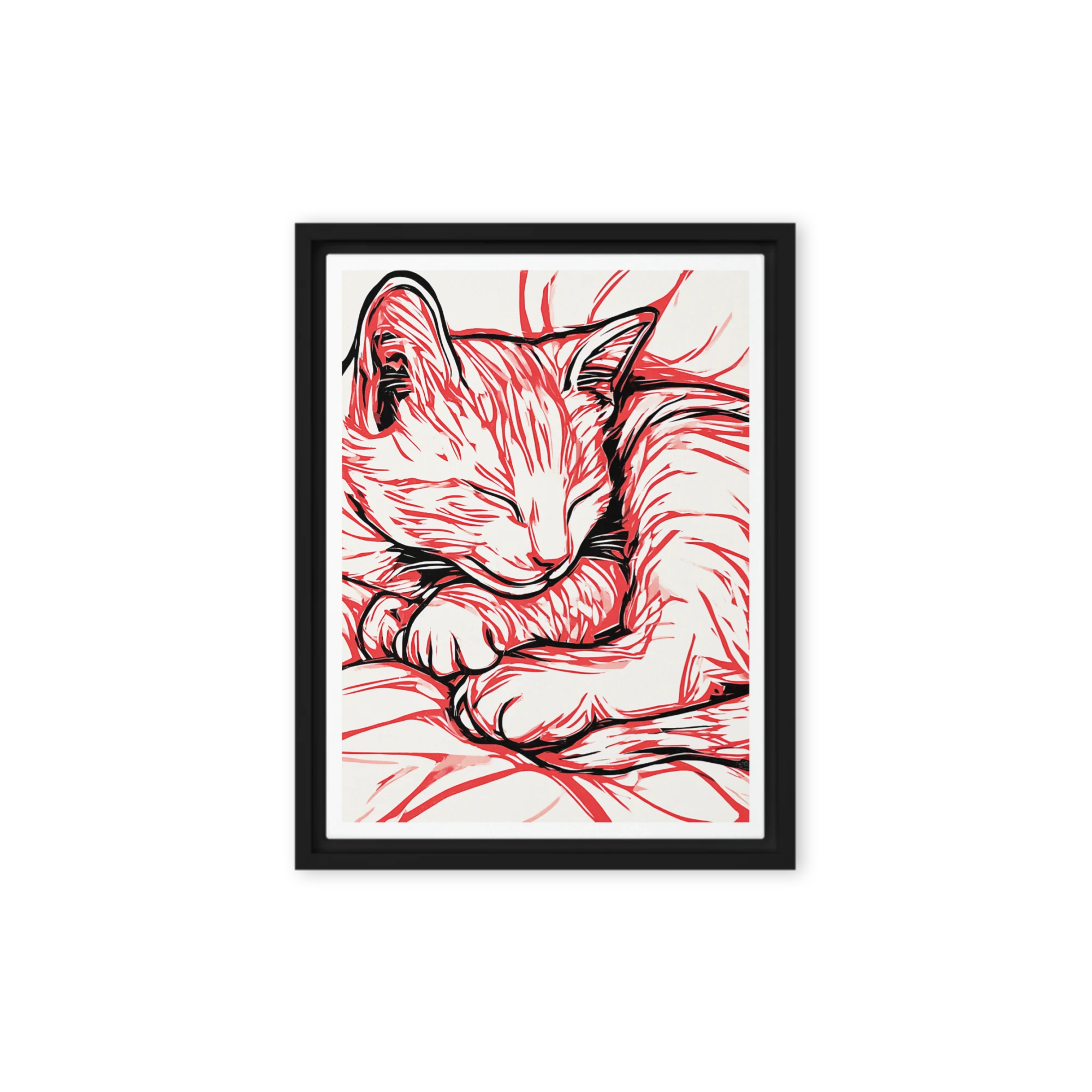Crimson Slumber | Art Print