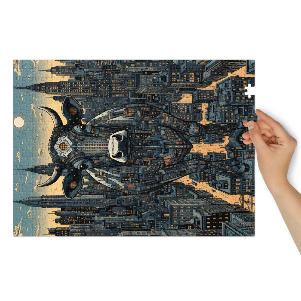 Metropolis Cow | Jigsaw Puzzles