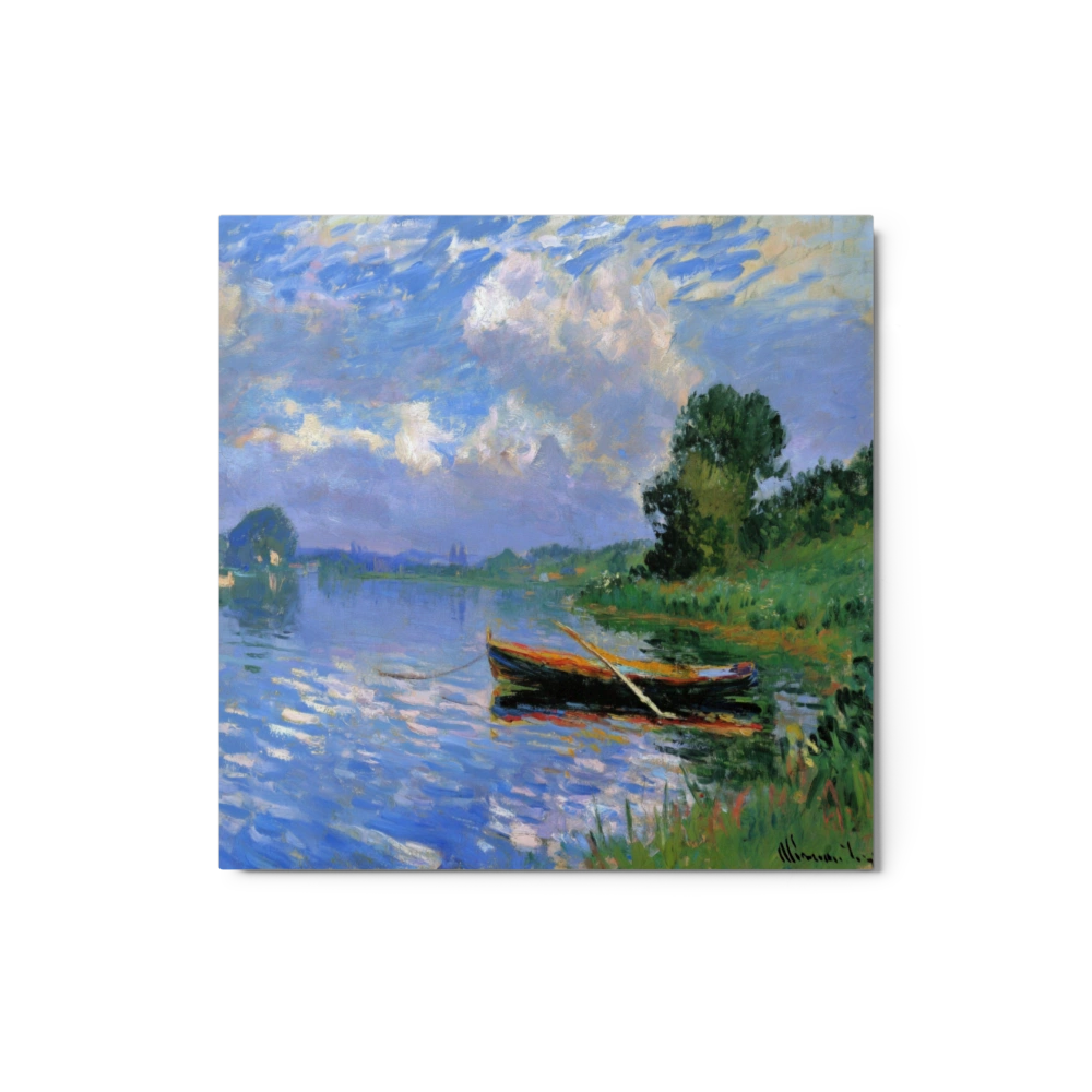 Moored Boat on the River