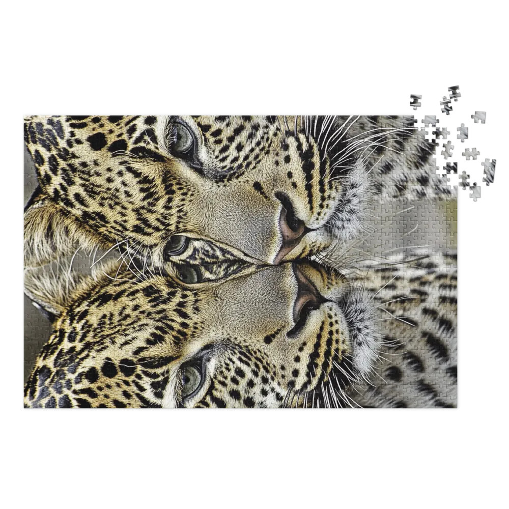 Close-up of Two Leopards