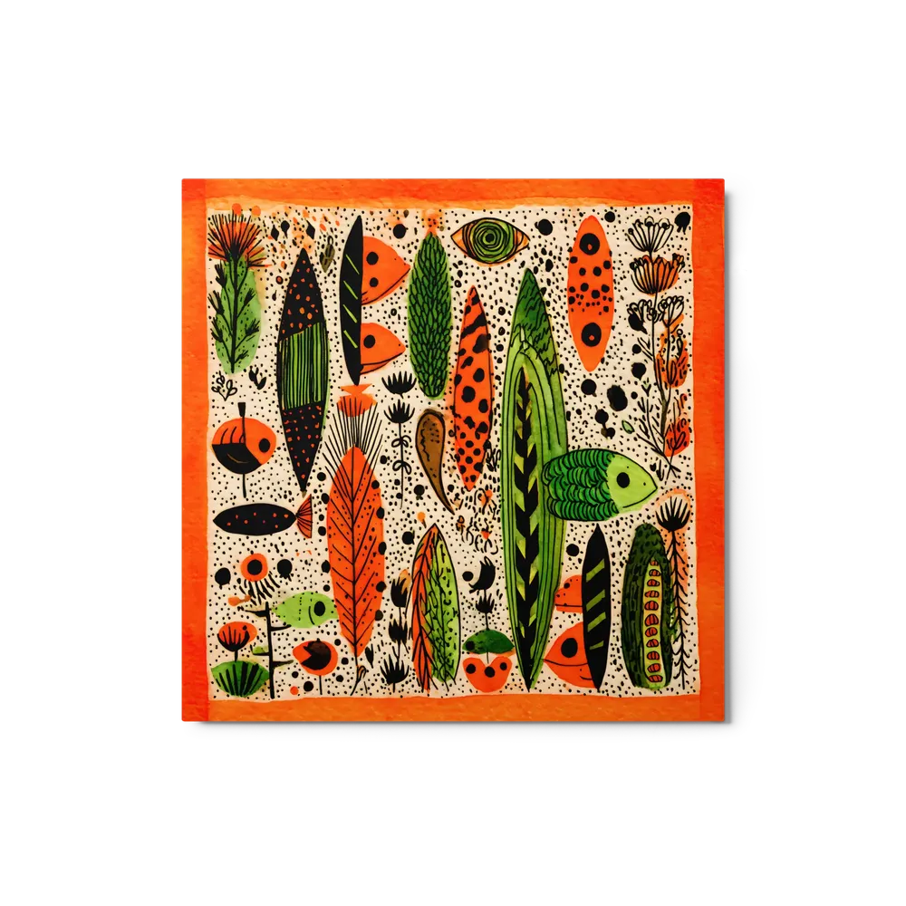 Folk Botanical Pattern | Art Print
