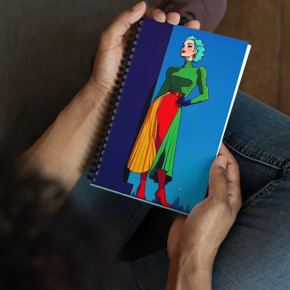Empowered Fashionista 
 Spiral Notebook | 140 pages