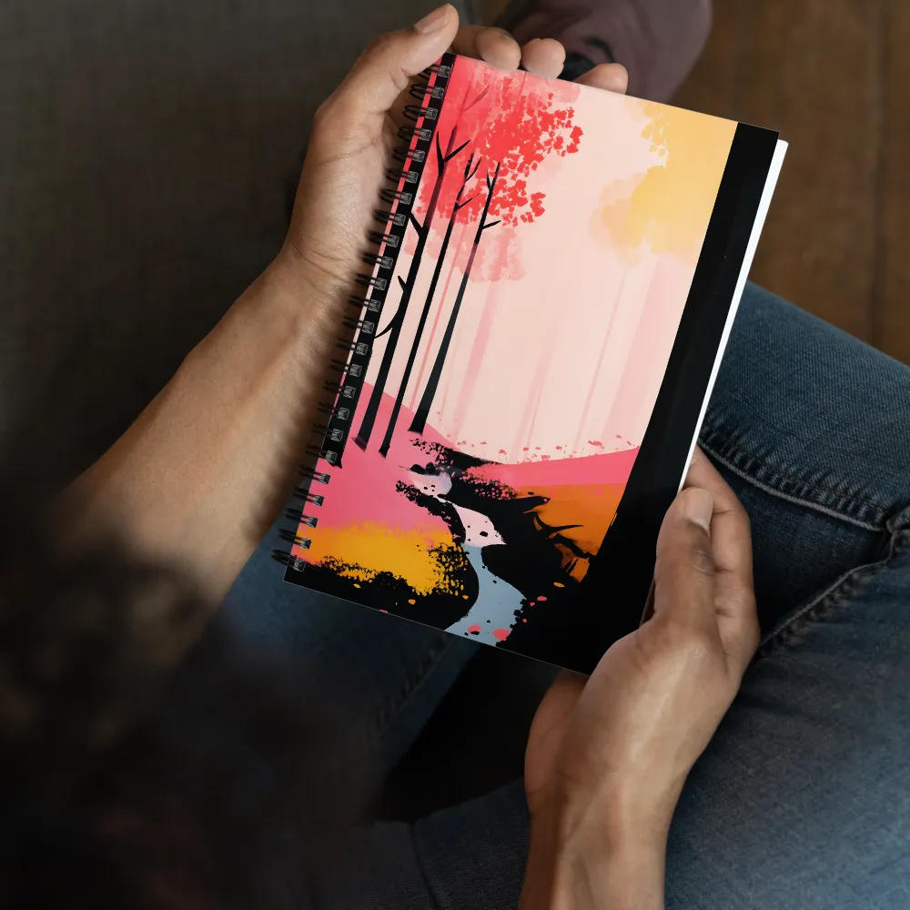 Whispers of the Stream 
 Spiral Notebook | 140 pages