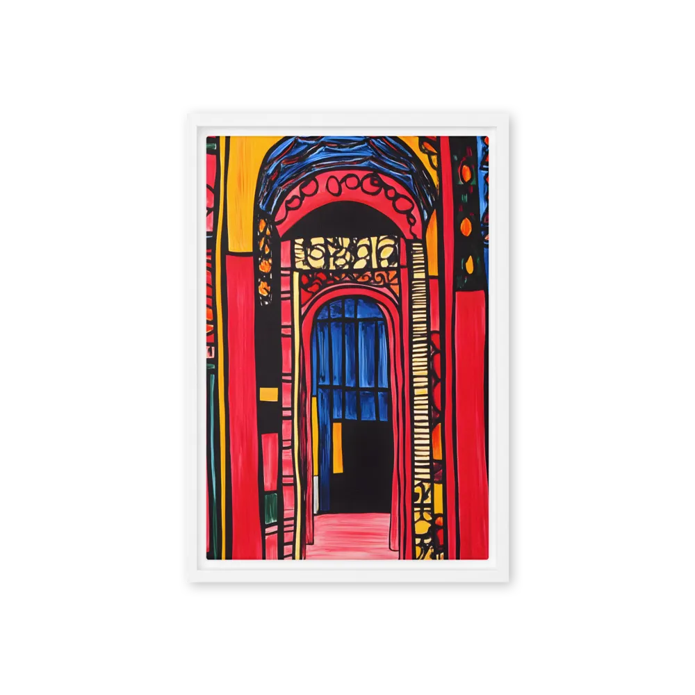 Vibrant Stained Archway | Art Print