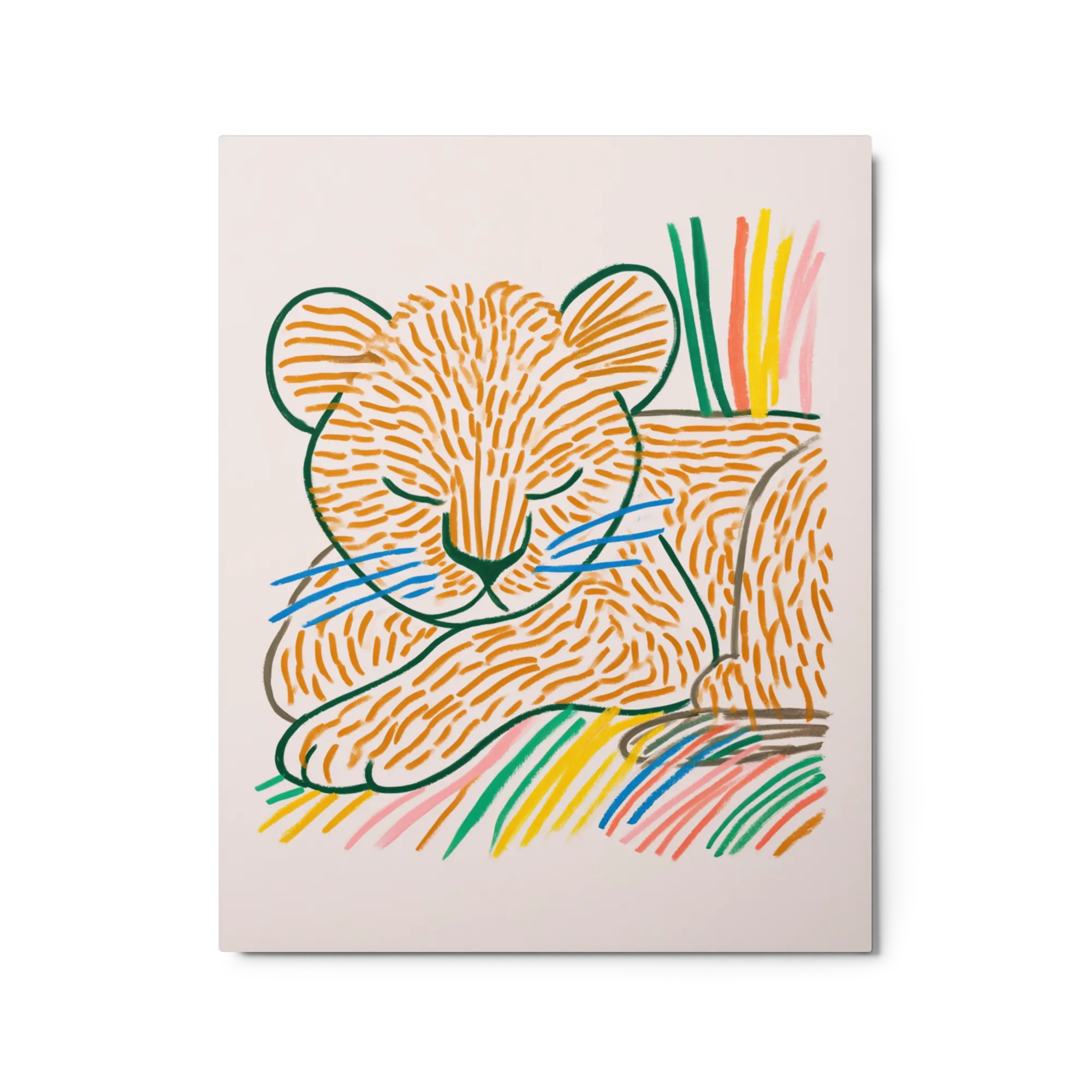 Drowsy Little Cub