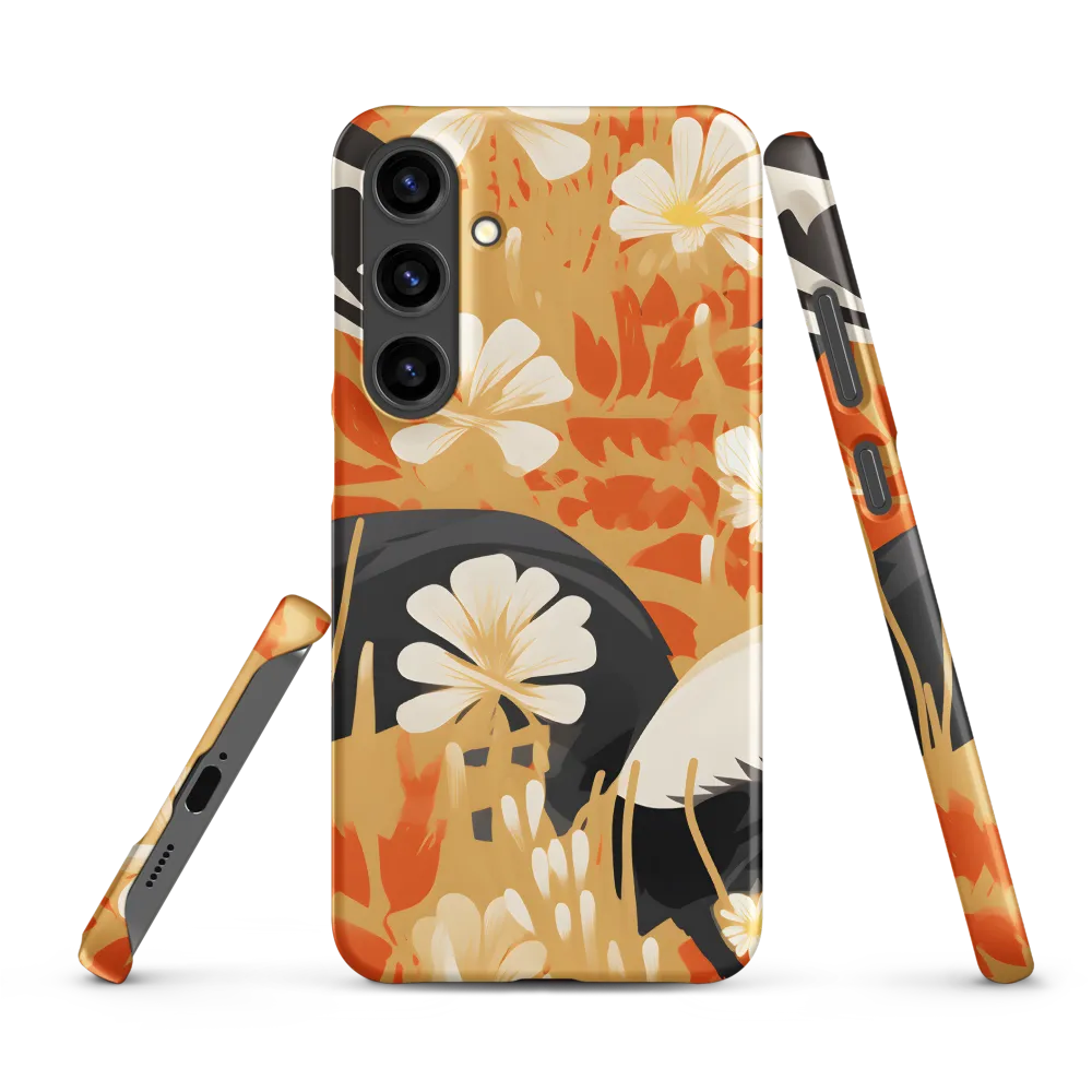 Badgers in Wildflower Field | Phone Case