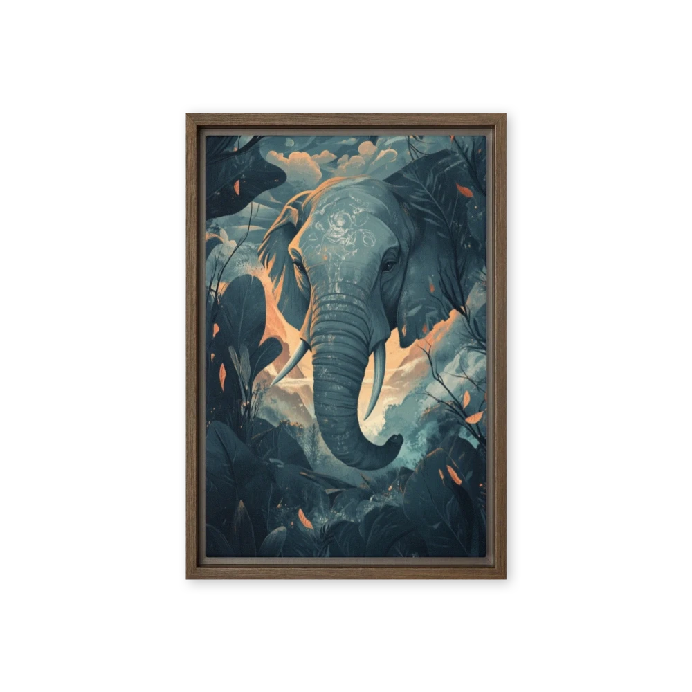 Teal Forest Elephant