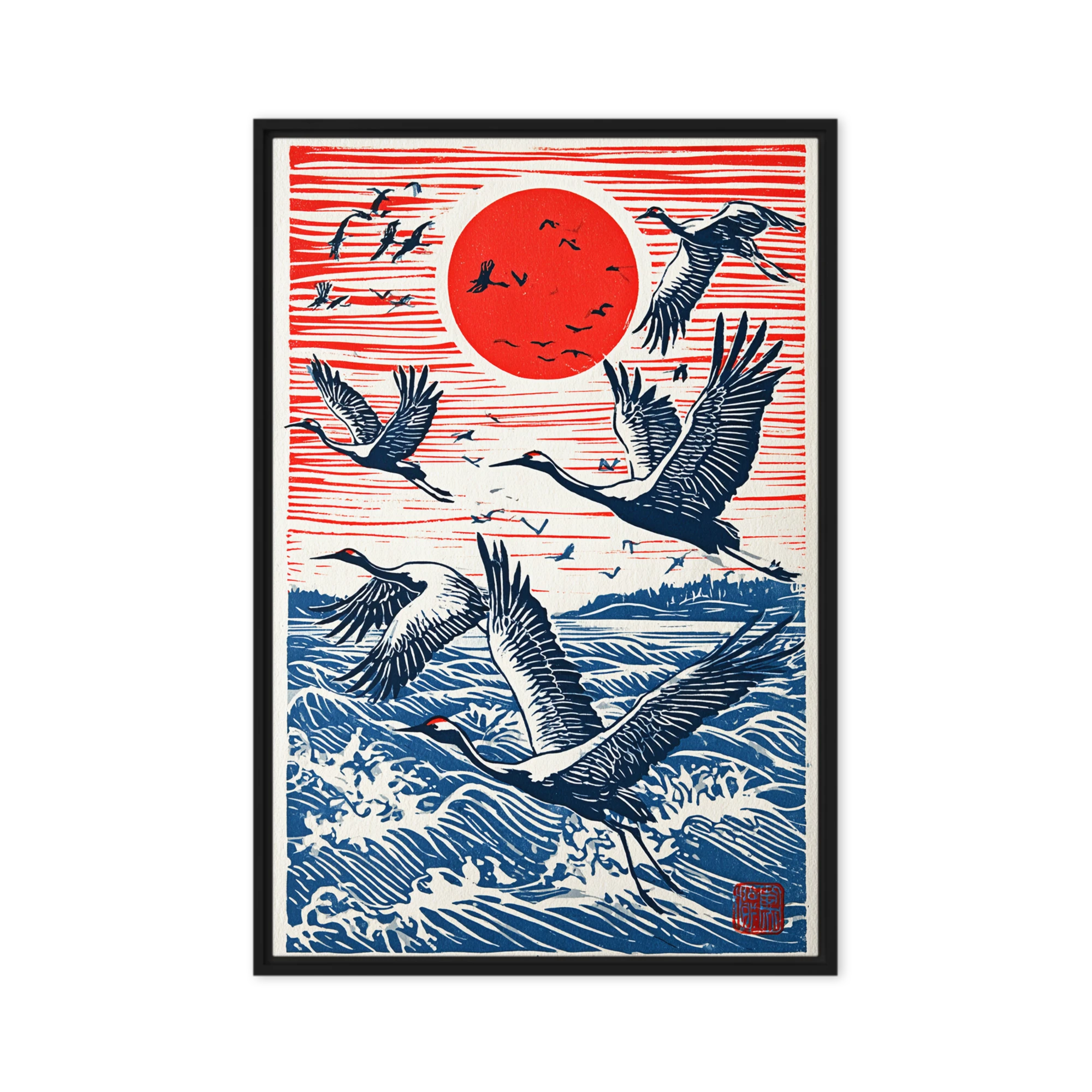 Flight of the Red Cranes