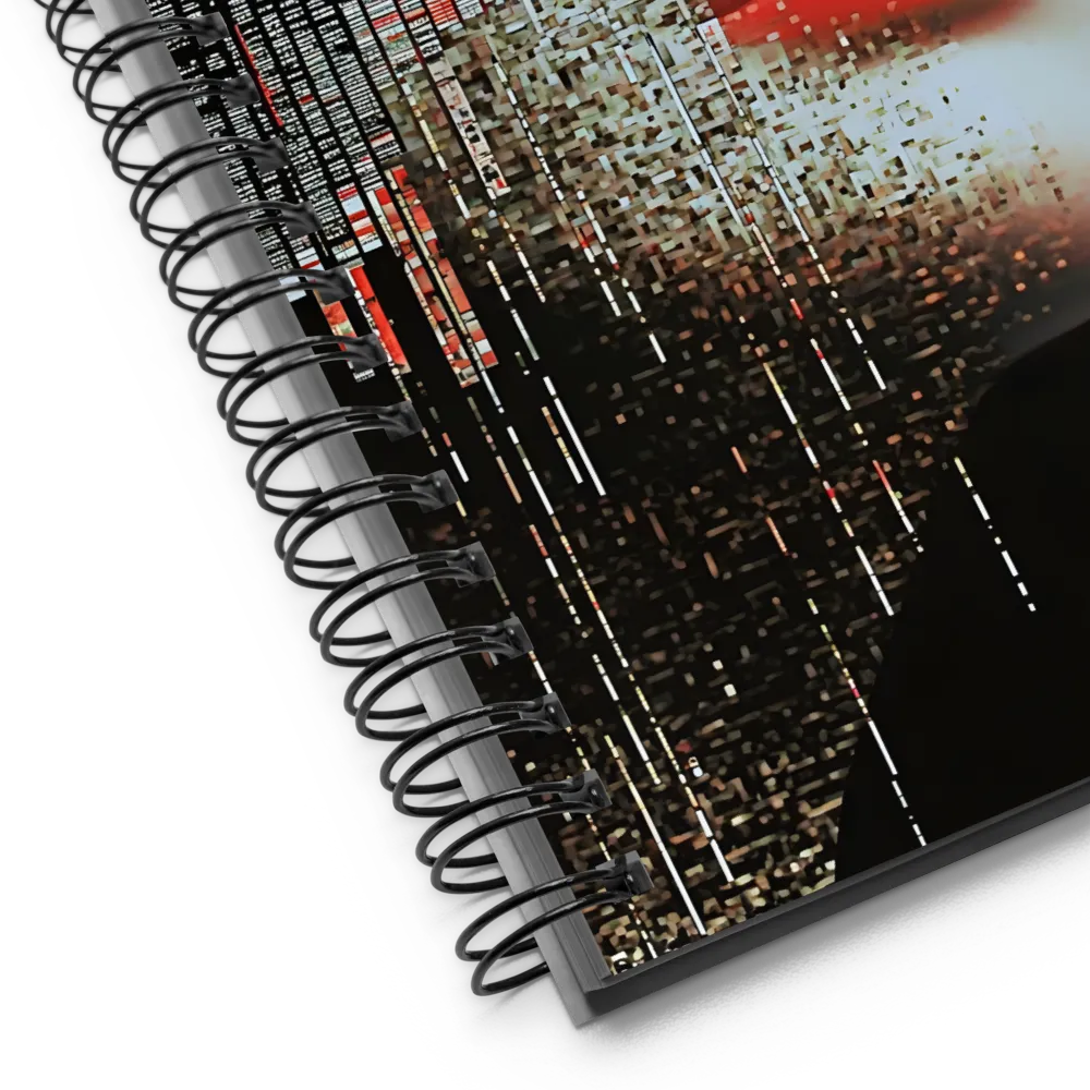 Fragmented Beauty 
 Spiral Notebook | 140 pages