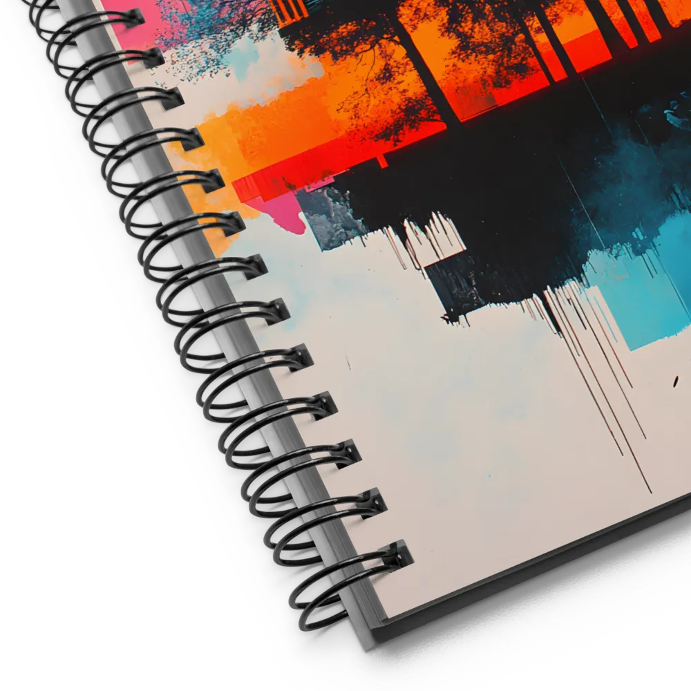Floating Bus Dream 
 Spiral Notebook | 140 pages