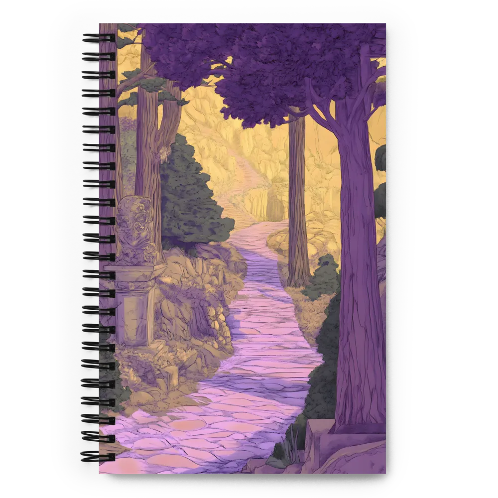 The Enchanted Forest Path 
 Spiral Notebook | 140 pages