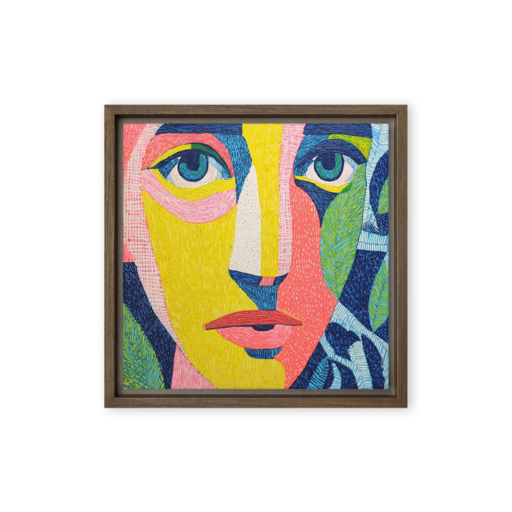 Colorful Expressionist Portrait