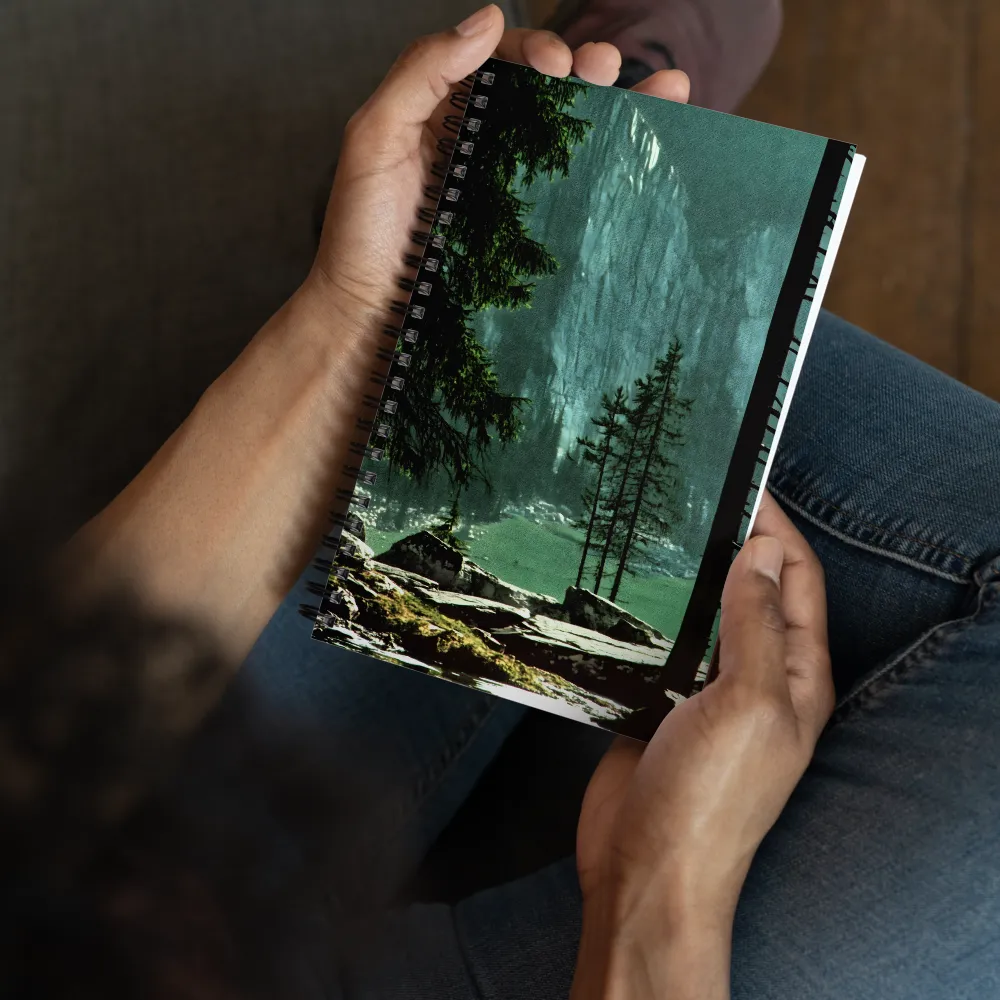 Alpine Lake Reflection 
 Spiral Notebook | 140 pages
