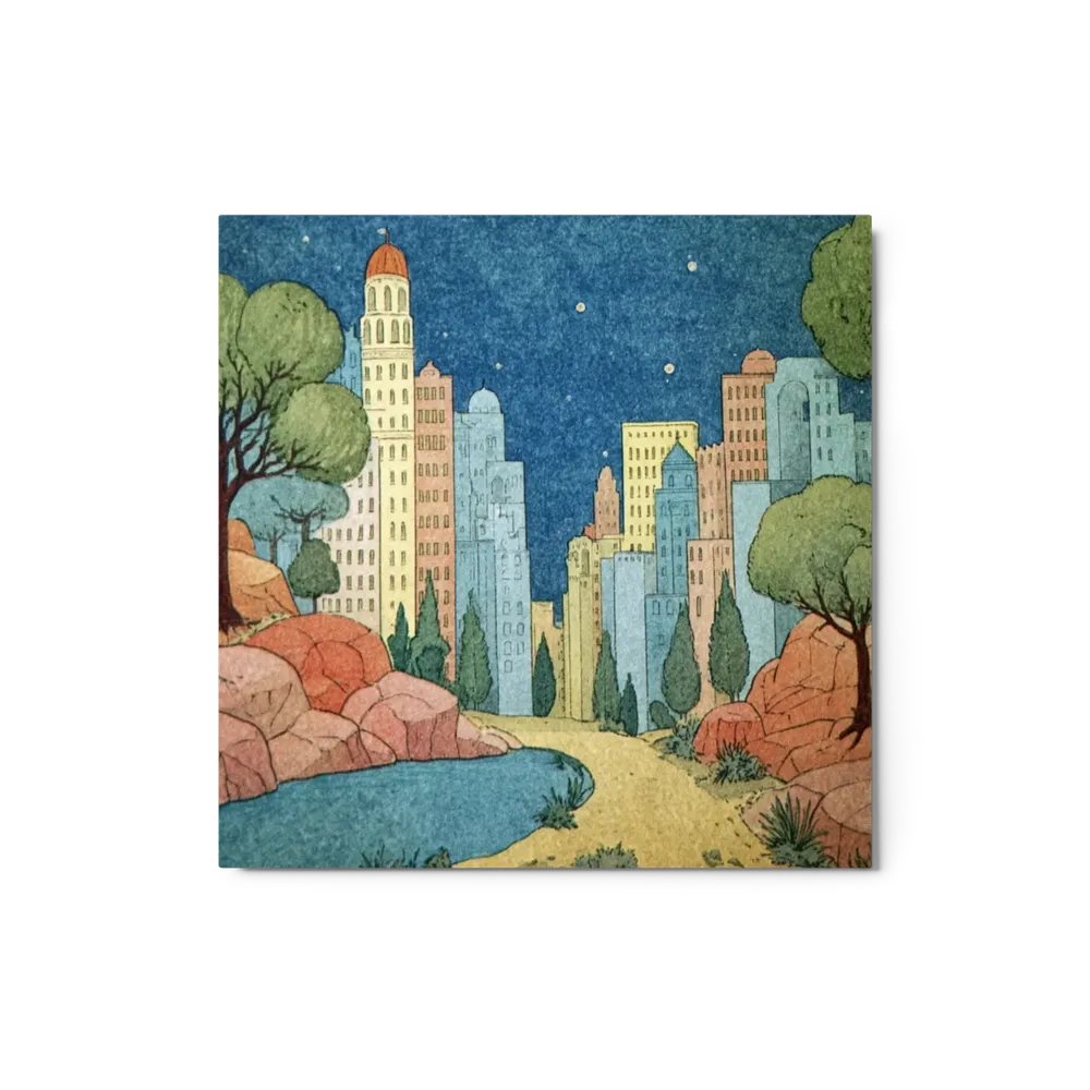 Nocturne Citadel | Art Print