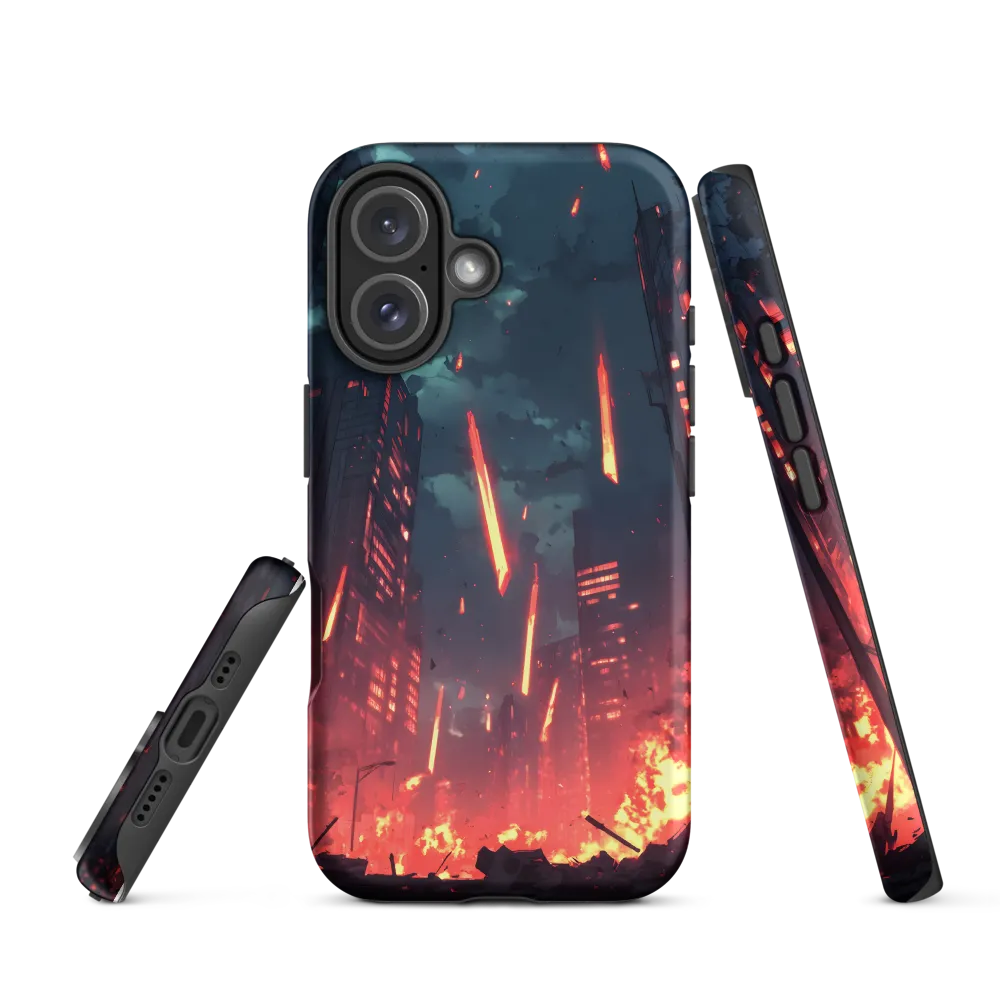 Post-Apocalyptic Cityscape | Phone Case