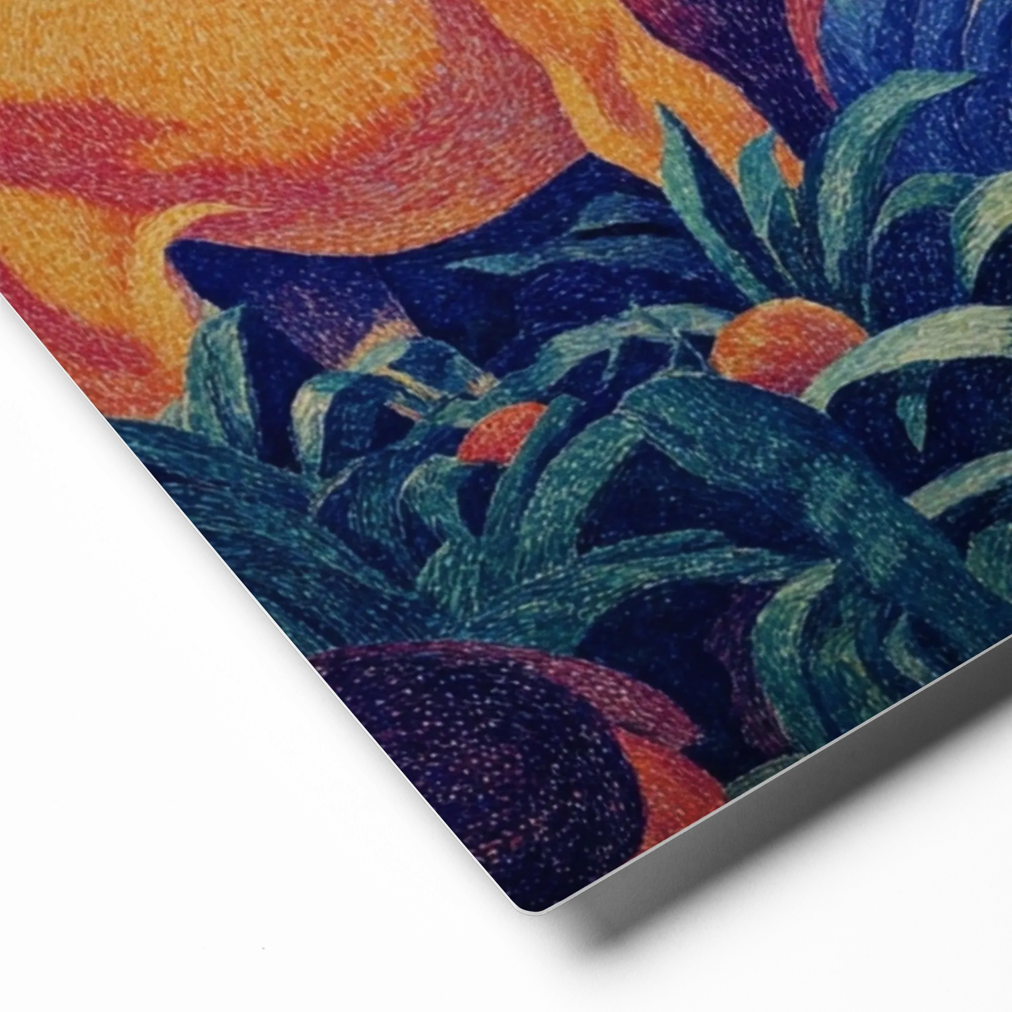 Jungle Lions in Pointillism | Art Print