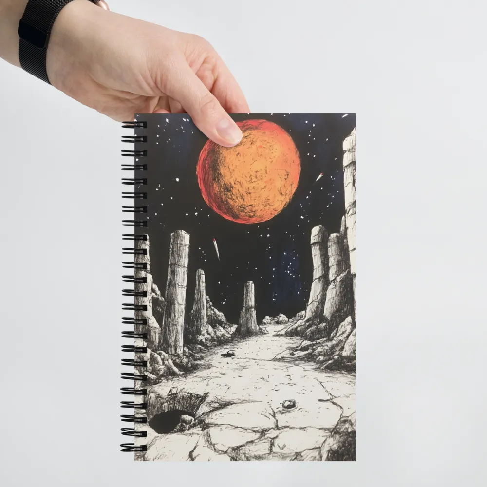 Red Planet Odyssey 
 Spiral Notebook | 140 pages