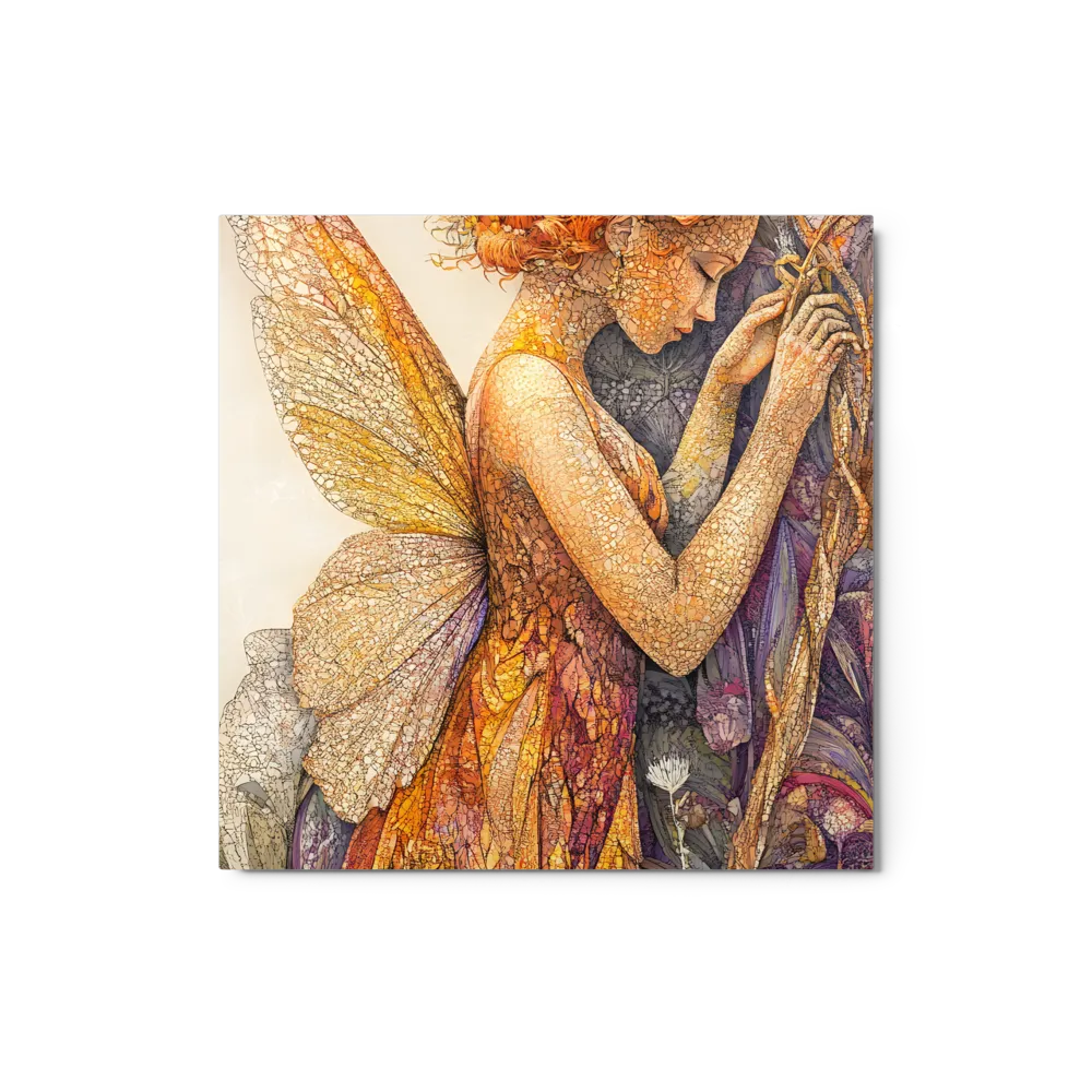 Whispers of the Forest Fairy 
 Canvas with Black Frame