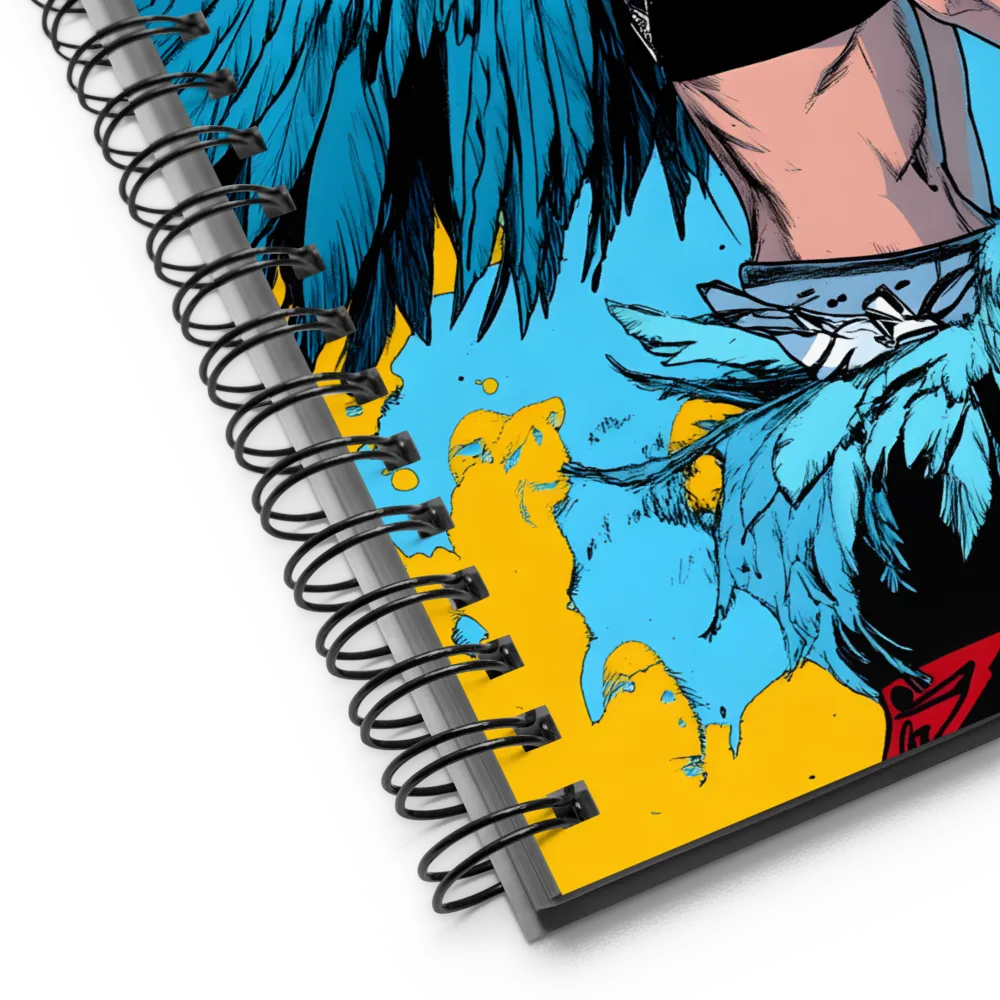 Feathered Grace 
 Spiral Notebook | 140 pages